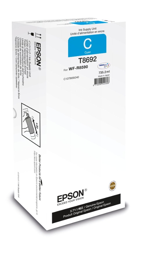 WorkForce Pro WF-R8590 Cyan XXL Ink Supply Unit