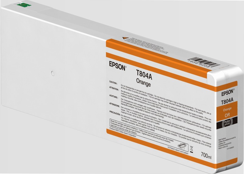 Singlepack Orange T804A00 UltraChrome HDX 700ml