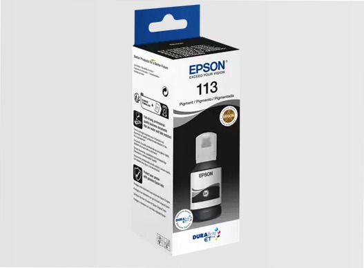 113 EcoTank Pigment Black ink bottle (127 ml)