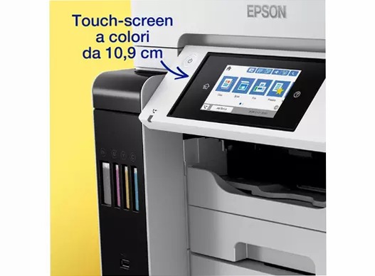 EcoTank Pro ET-5885 Stampante multifunzione A4 Wi-Fi con serbatoi di inchiostro ricaricabili e supporto PCL 250fogli 32ppm