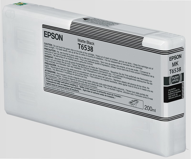 T6538 Matte Black Ink Cartridge (200ml)