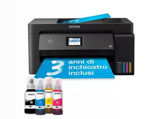 EcoTank ET-15000 A3+ Multifunction Wi-Fi Ink Tank Printer, With Up To 3 Years Of Ink Included* 270fogli 38ppm