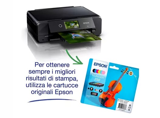 Stampante multifunzione inkjet wireless Expression Photo XP-980 100fogli 28ppm