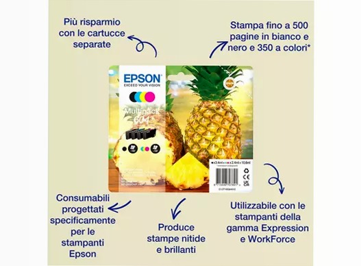 Multipack 4-colours 604 EasyMail