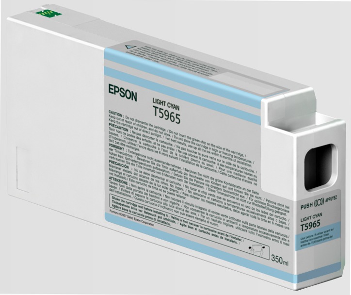 Singlepack Light Cyan T596500 UltraChrome HDR 350 ml