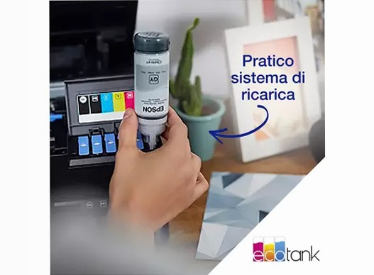 Stampante fotografica con serbatoi di inchiostro Wi-Fi A3+ EcoTank ET-8550 32ppm