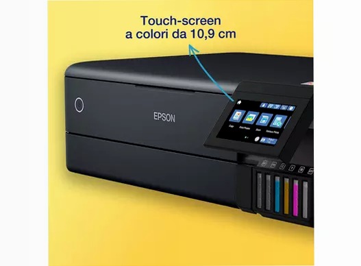 Stampante fotografica con serbatoi di inchiostro Wi-Fi A3+ EcoTank ET-8550 32ppm