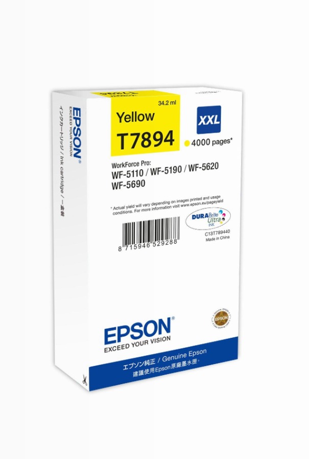 WF-51xx/56xx Series Ink Cartridge XXL Yellow