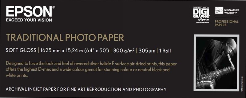 Traditional Photo Paper, 64"x 15m
