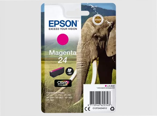 Singlepack Magenta 24 Claria Photo HD Ink