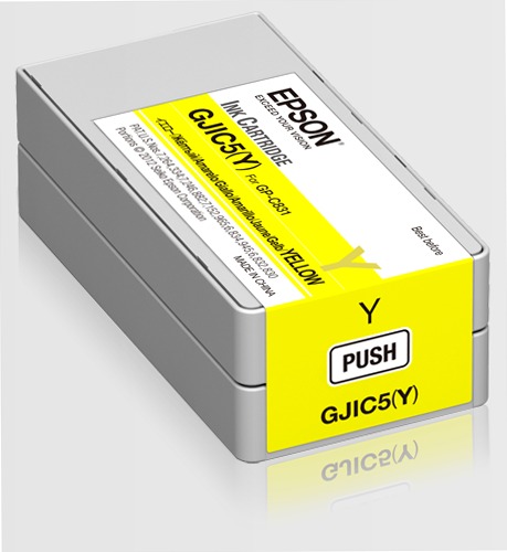 GJIC5(Y): Ink cartridge for ColorWorks C831 (Yellow)