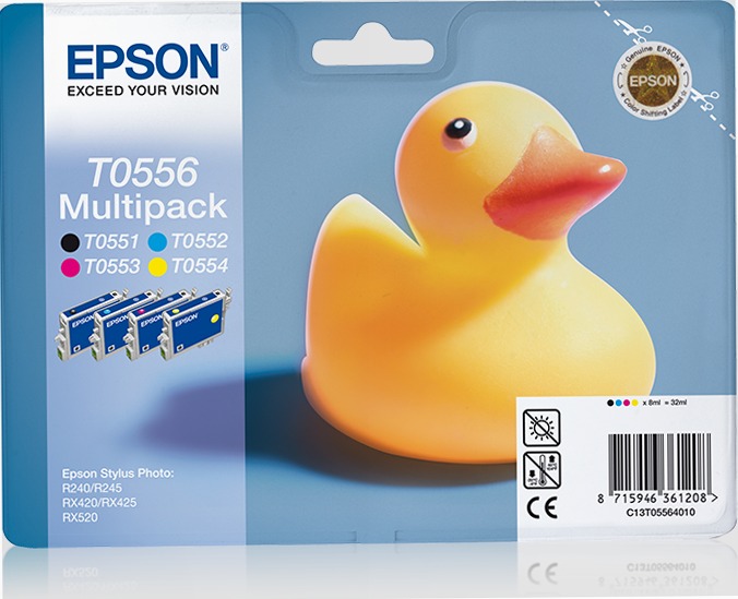 Multipack 4-colours T0556
