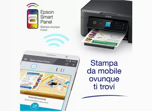 Expression XP-3205 - Multifunzione Wi-Fi Direct 100fogli A4 Cartucce 42ppm