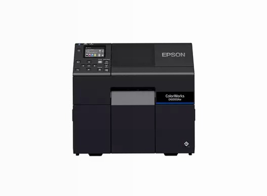 Stampante per etichette a inchiostro dye ColorWorks CW-D6000Ae, etichette con larghezza da 50 a 112 mm