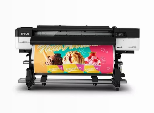 Stampante SureColor S7100 da 64 pollici con solvente ecologico e tecnologia avanzata PrecisionCore