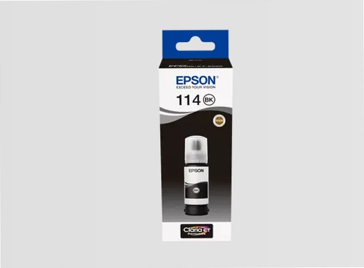 Flaconi di inchiostro EcoTank originali Epson serie 114 (70 ml)