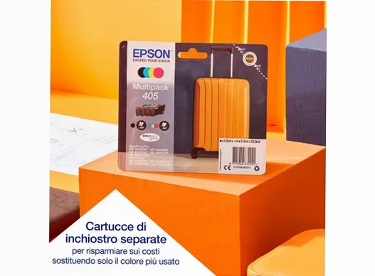 Stampante inkjet wireless multifunzione A3 WorkForce WF-7830DTWF con inchiostro gratuito per 3 mesi e abbonamento ReadyPrint* 500fogli 32ppm