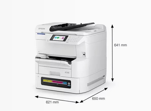 Multifunzione business A3 RIPS a colori, TCO basso, con elevato rendimento dell’inchiostro WorkForce Pro EM-C8100RDWF 250fogli 35ppm