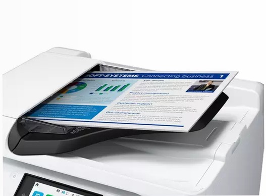 Multifunzione business A3 RIPS a colori, TCO basso, con elevato rendimento dell’inchiostro WorkForce Pro EM-C8100RDWF 250fogli 35ppm