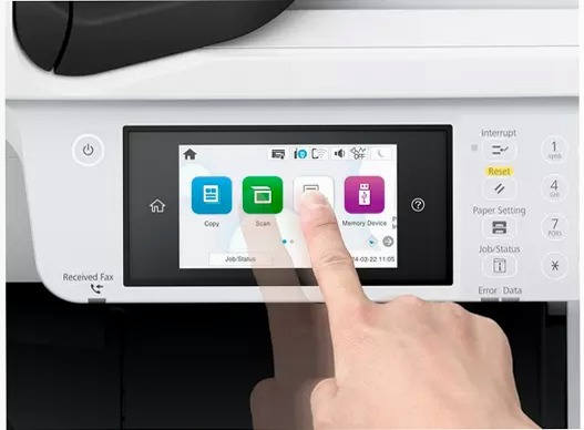 Multifunzione business A3 RIPS a colori, TCO basso, con elevato rendimento dell’inchiostro WorkForce Pro EM-C8100RDWF 250fogli 35ppm