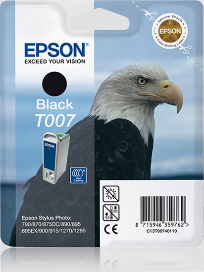Singlepack Black T007