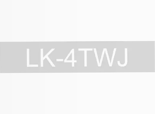 Matte Tape Clear/White 12mm (8m)