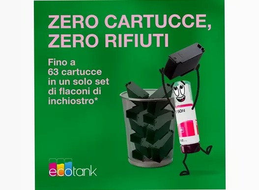 113 EcoTank Ink Series (WE) (Flaconi di inchiostro 4 colori 113 Inks)