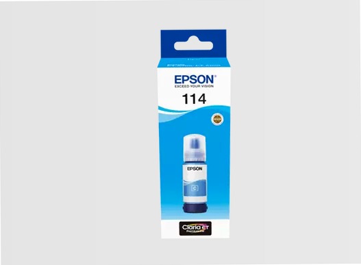Flaconi di inchiostro EcoTank originali Epson serie 114 (70 ml)