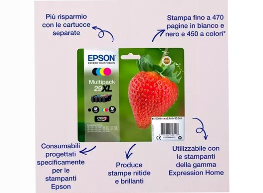 Multipack 4-colours 29XL EasyMail