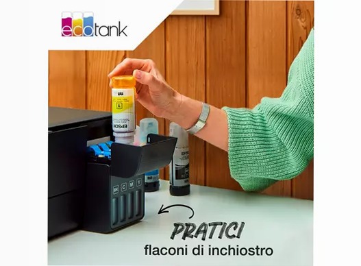 104 EcoTank Ink Series (WE) (Flaconi di inchiostro 4 colori 104 Inks)