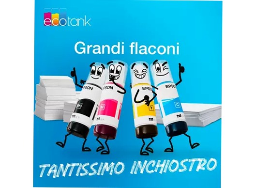 104 EcoTank Ink Series (WE) (Flaconi di inchiostro 4 colori 104 Inks)