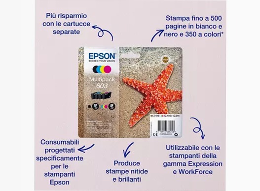 Multipack 4-colours 603XL EasyMail