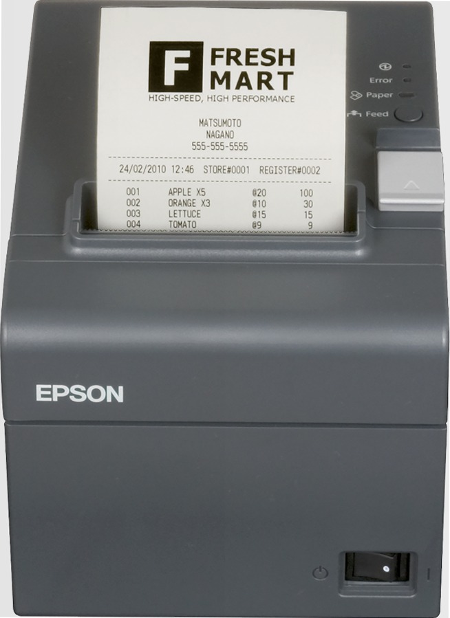 Epson TM-T800F (014): Italy fiscal, LAN, PS, EDG Termica