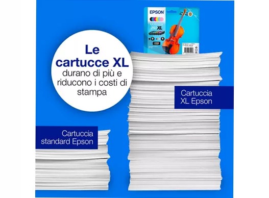 Multipack 6 colori Claria Photo HD 250 Violino
