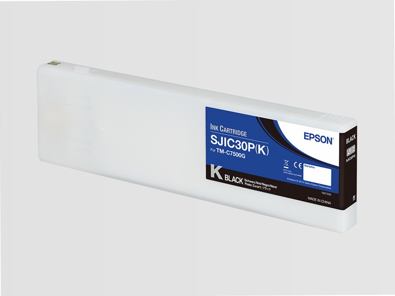 SJIC30P(K): Ink cartridge for ColorWorks C7500G (Black)