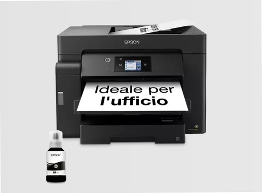 EcoTank ET-M16600 stampante monocromatica multifunzione A3 Wi-Fi con serbatoio di inchiostro, scansione e copia 550fogli 32ppm