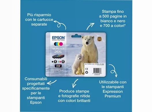 Claria Premium Ink Series 26XL