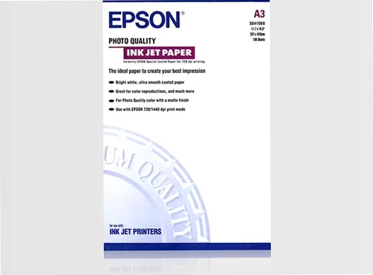 Photo Quality Ink Jet Paper, DIN A3+, 102g/m2, 100 Sheets