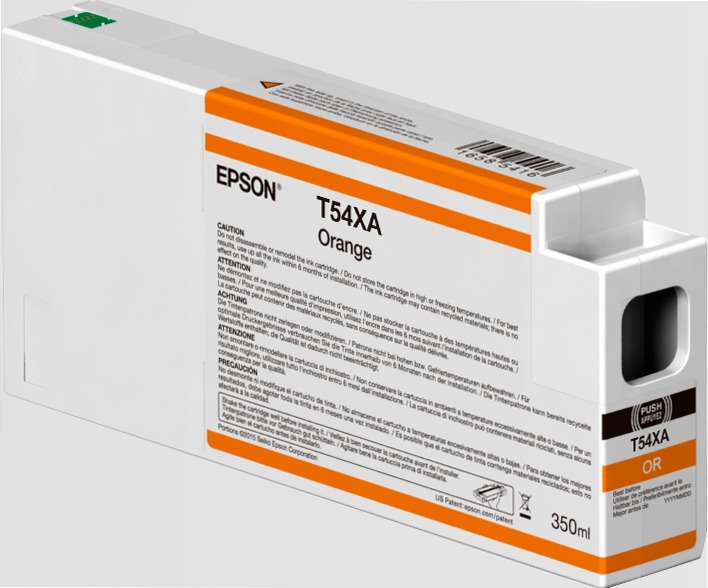 Singlepack Orange T54XA00 UltraChrome HDX/HD 350ml