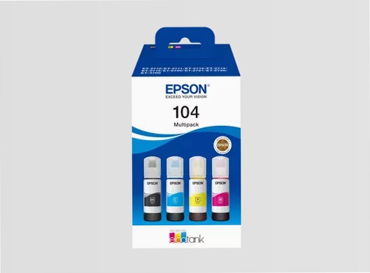 Inchiostri 104 serie EcoTank (260 ml)