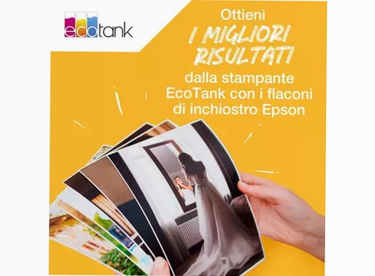 Flaconi inchiostro EcoTank Epson serie 114