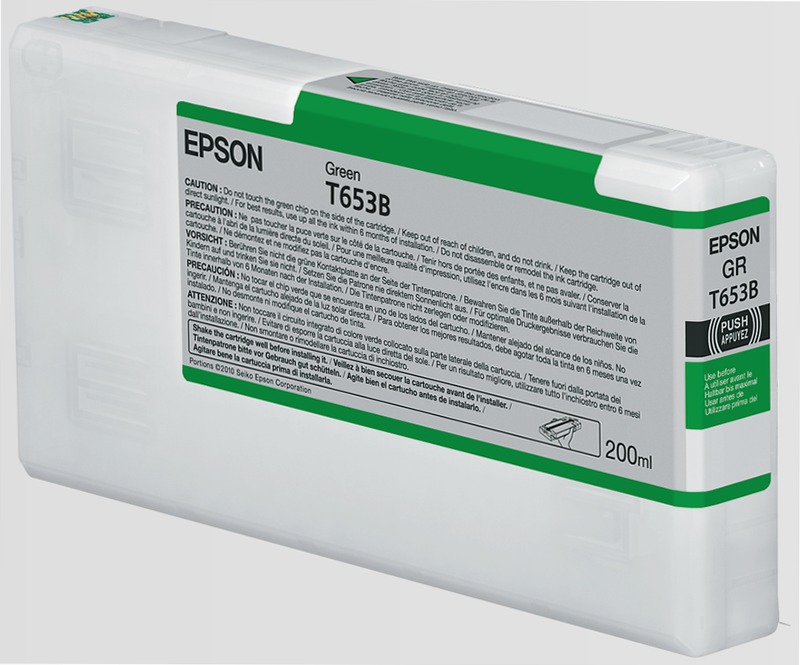 T653B Green Ink Cartridge (200ml)