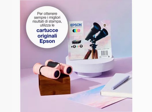 Cartucce di inchiostro originali Epson Binocolo 502 (Binocolo Inks)