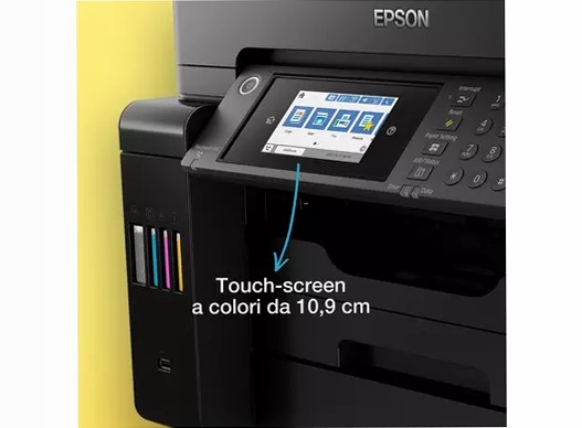 EcoTank ET-16605 Stampante multifunzione A3+ Wi-Fi con serbatoi di inchiostro ricaricabili e fax 550fogli 32ppm