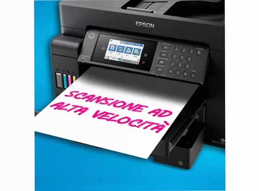 EcoTank ET-16605 Stampante multifunzione A3+ Wi-Fi con serbatoi di inchiostro ricaricabili e fax 550fogli 32ppm