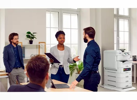 Multifunzione business A3 RIPS a colori, TCO basso, con elevato rendimento dell’inchiostro WorkForce Pro EM-C8100BAM 250fogli 35ppm