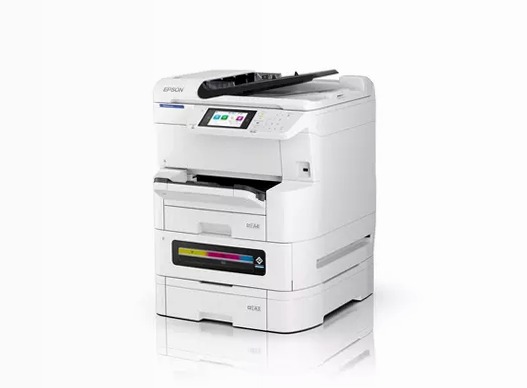 Multifunzione business A3 RIPS a colori, TCO basso, con elevato rendimento dell’inchiostro WorkForce Pro EM-C8100BAM 250fogli 35ppm