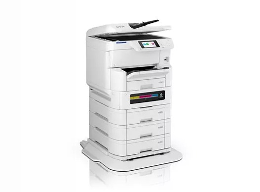 Multifunzione business A3 RIPS a colori, TCO basso, con elevato rendimento dell’inchiostro WorkForce Pro EM-C8100BAM 250fogli 35ppm
