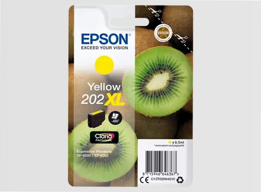 Singlepack Yellow 202XL Claria Premium Ink