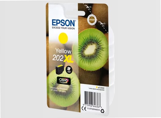 Singlepack Yellow 202XL Claria Premium Ink